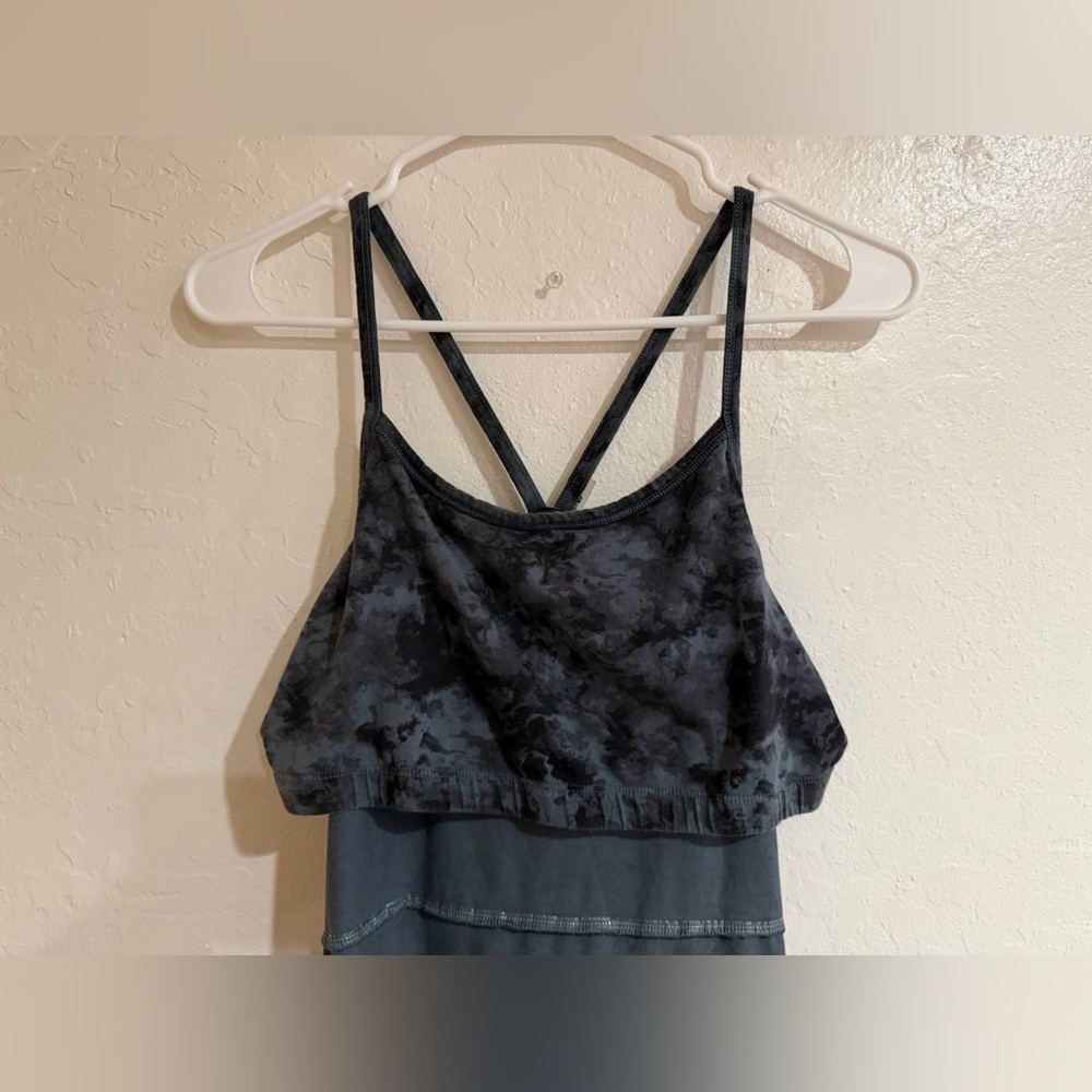 Pact Black and Gray Tie-Dye Maxi Dress size L - Picture 11 of 11